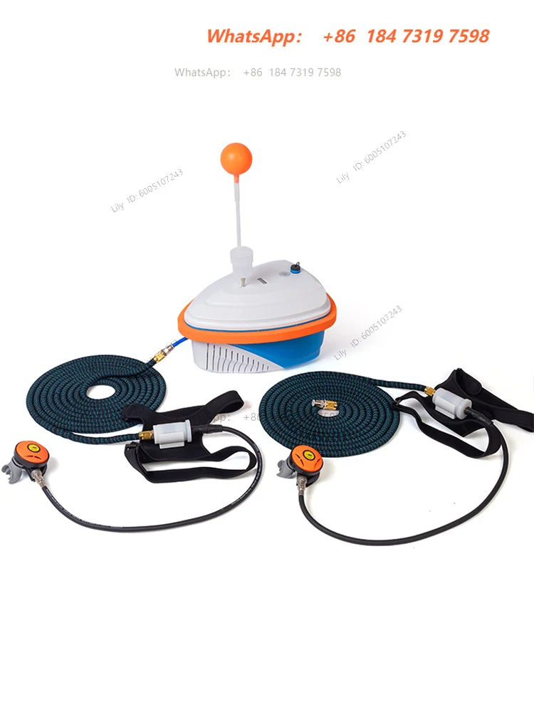 7 Hours Scuba Diving Ventilator Support Deepest 15M Snorkel Equipment Device Rechargeable Underwater Winter Ice Diving
