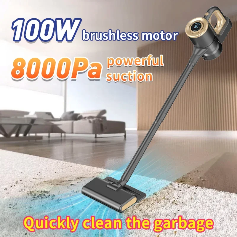

Cordless Stick Vacuum: Long-Lasting Lithium Battery, Tested Strong Suction, Reliable After-Sales Servic