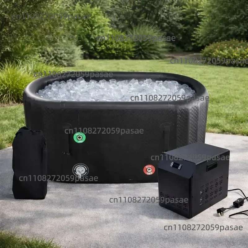 8cm Drip Seam Inflatable Cold Ice Bath Portable Ice Water Cooler Tub For Home Fitness Recovery Use