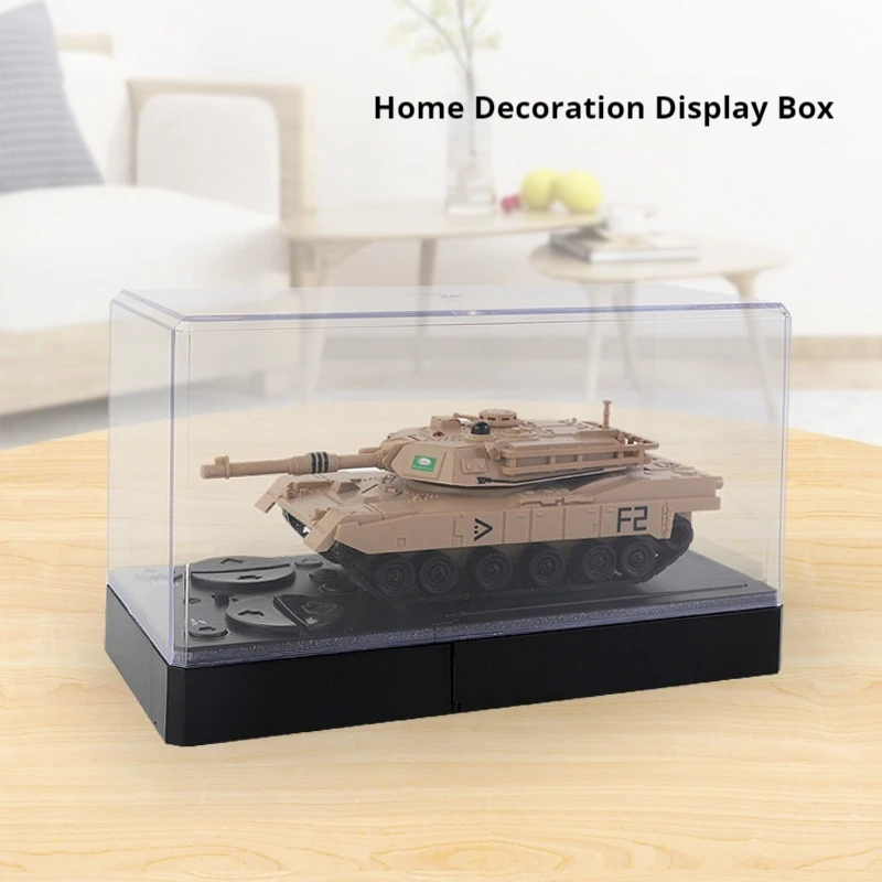 Zdalnie Sterowane Mini Czołgi RC, Model Wojskowy Czołgu RTR z Obrotową Wieżyczką 170 Stopni i Systemem Podczerwieni, Prezent dla Chłopców