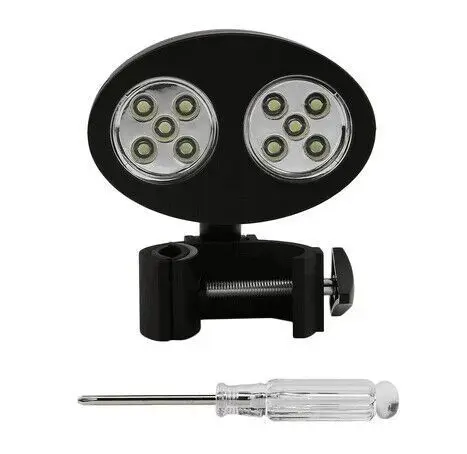 Portable Bright LED Lights BBQ Grill Light with Handle Mount Clip for Barbecue Grilling Outdoor Accessory