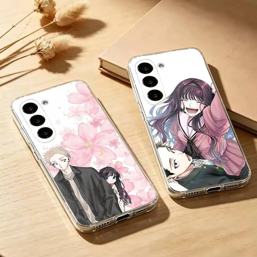 T-The Fragrant Flower Blooms with Dignity-Anime Phone Case For Samsung Galaxy A73,A72,A71,A70,A53,A52,A51Transparent Cover