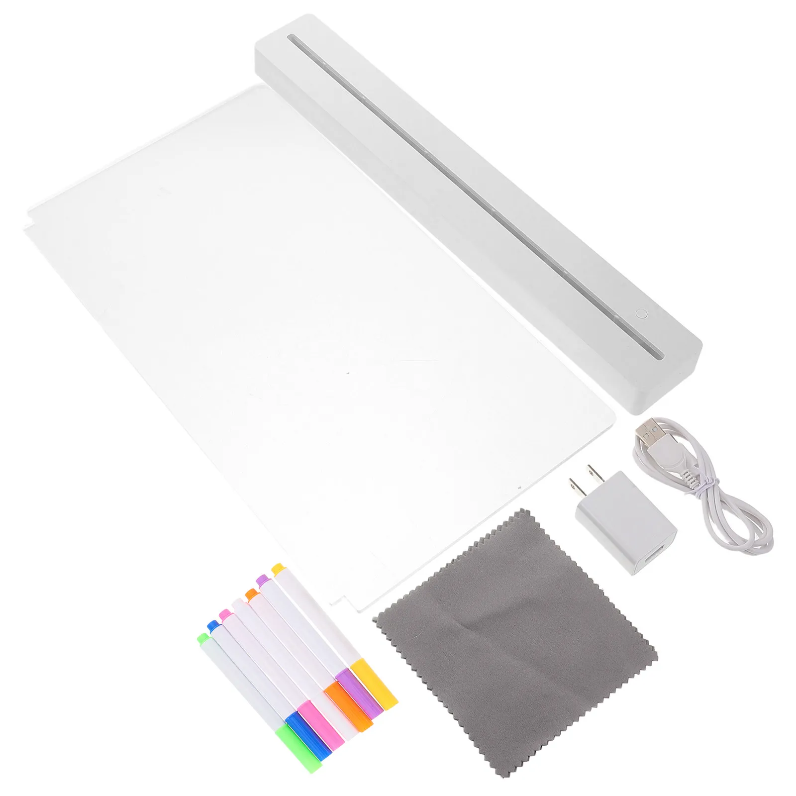 1set-fluorescent-board-small-blackboard-rechargeable-led-transparent-acrylic-glow-message-board-dry-erase-mini-desktop-cafe