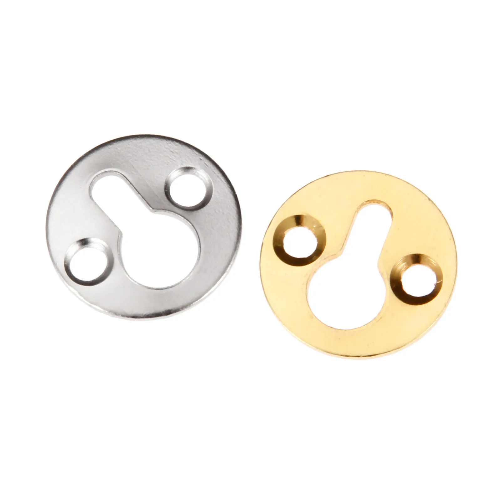 DRELD 20 Pcs 25mm Round Photo Frame Hooks Hanging Picture Oil Painting Mirror Iron W/Screws Hanger Wall Photo Holder Furnniture