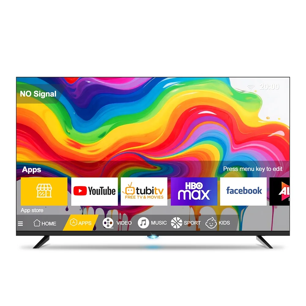 

Factory Direct 32 40 43 50 55 65 75 85 100inch Smart Android LED TV 4K HD Flat Screen Television for Hotels