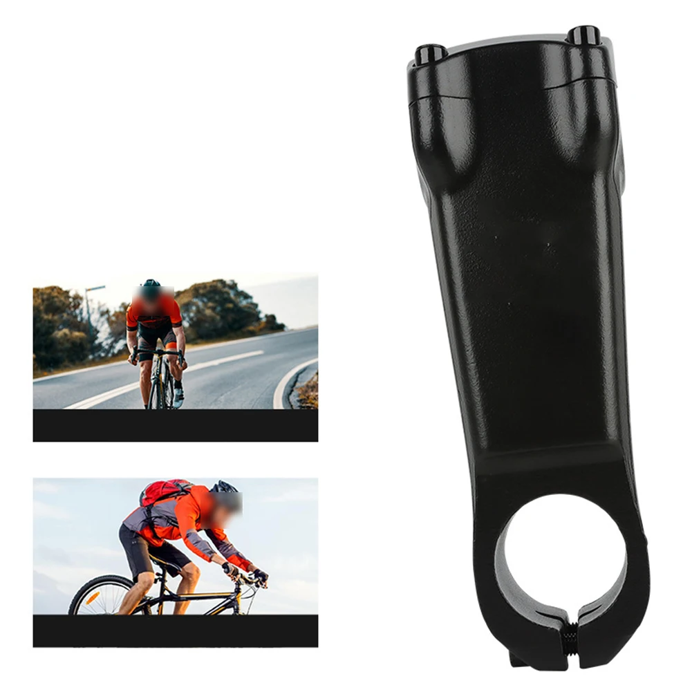 Вынос шоссейного велосипеда из алюминиевого сплава 31 диаметр 8 мм, амортизирующий, легкий дизайн для повышения стабильности езды, черный