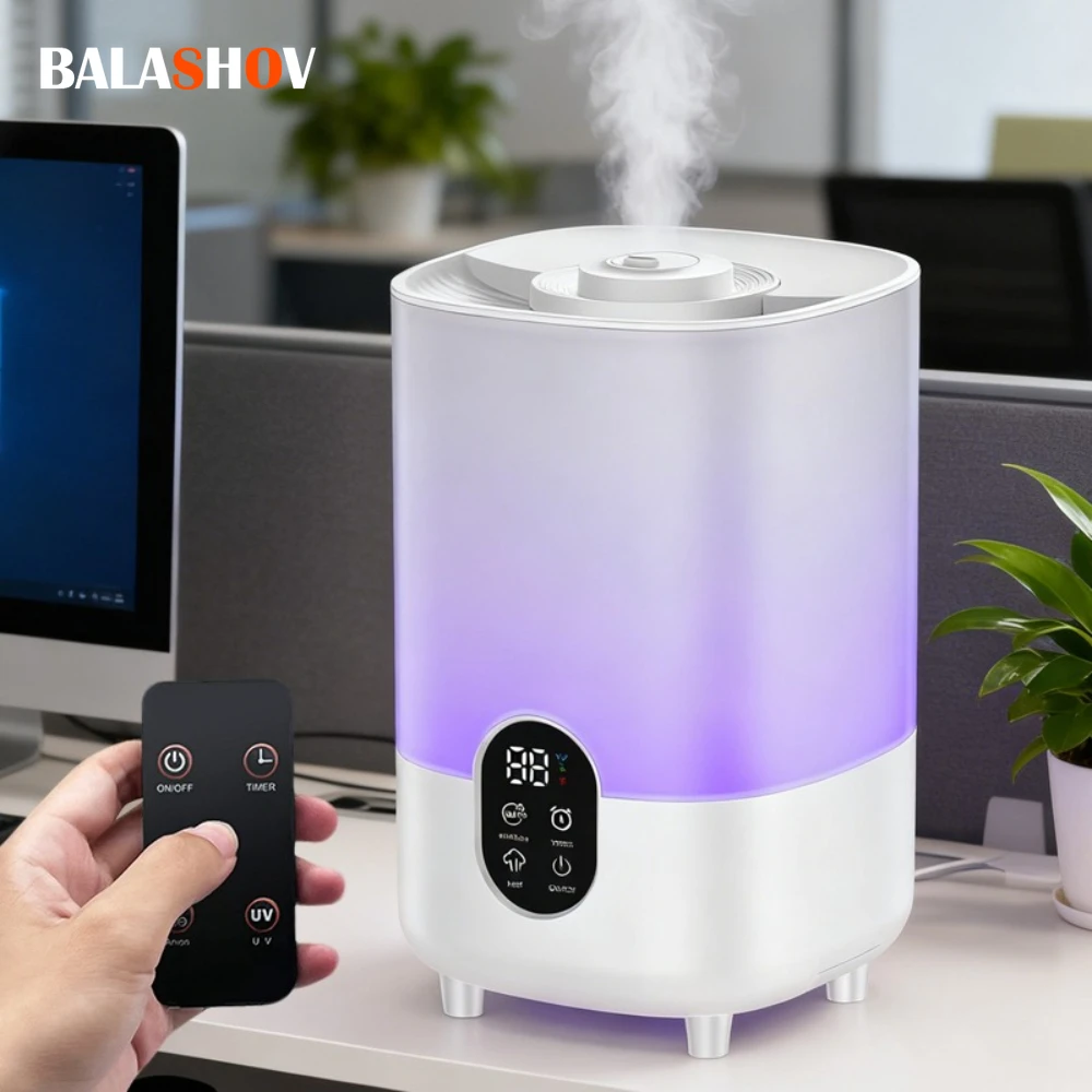 

4L Air Humidifier with Remote control Cool Mist Humidifier For Home Bedroom Office USB Humidifier Diffuser 220V EU