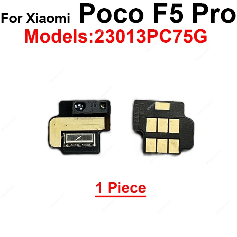 Distance Light Sensor Small Board For Xiaomi Poco F5 F5 Pro Light Distance Sensor Light Proximity Sensing Flex Ribbon Parts