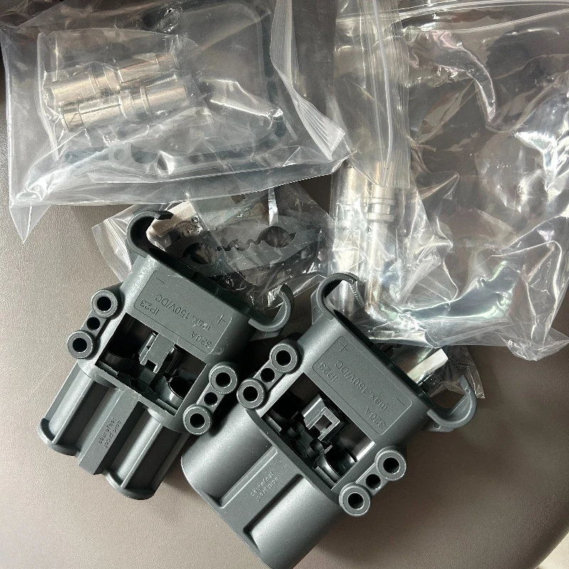 320A 80A 160A For REMA Forklift Power Charging Connector  Male Female High Current Battery Charging Connector Industrial Plug