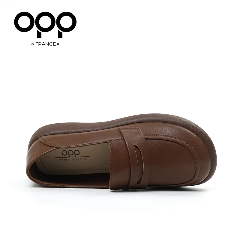 OPP Women Flat Shoes Fashion Comfortable Summer Slip On Shoes Luxury Design Mary Janes Shoes