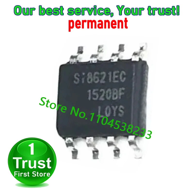 

10PCS/LOT SI8621AB SI8620BC SI8620BD SOP8 Trust First in stock