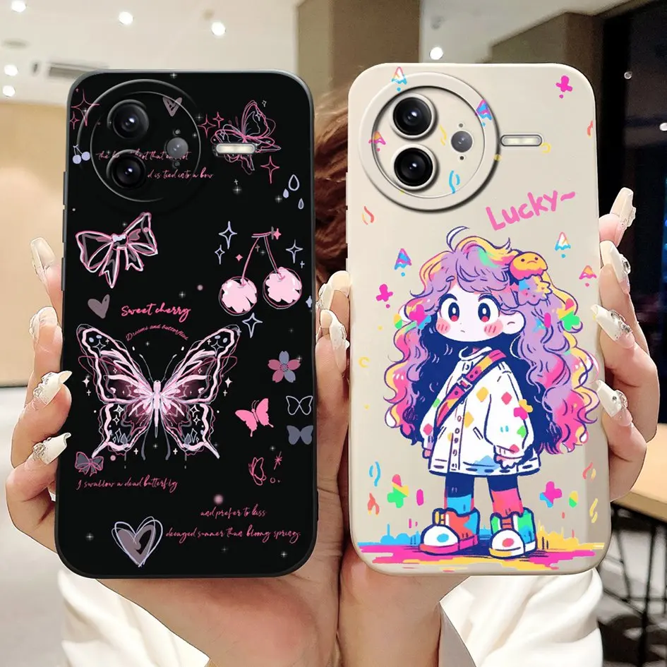 حافظة لهاتف Xiaomi Poco F7 Pro F7 Ultra غطاء أنيق مطلي من السيليكون الناعم المقاوم للصدمات لهاتف Xiaomi Poco F7 Pro F7 Ultra Shell #3