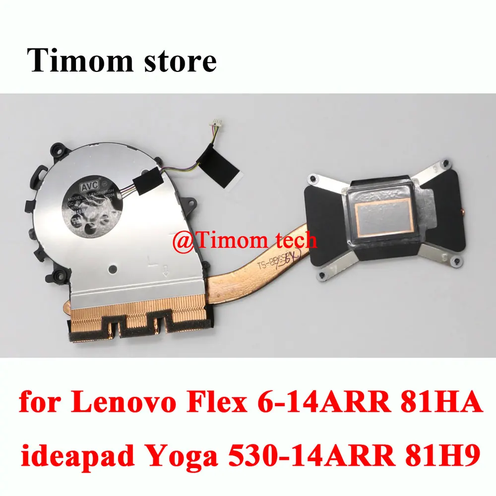 for ideapad Yoga 530-14ARR 81H9 Lenovo Flex 6-14ARR 81HA Original New Laptop CPU Cooling Fan Heatsink UMA 5H40R41606