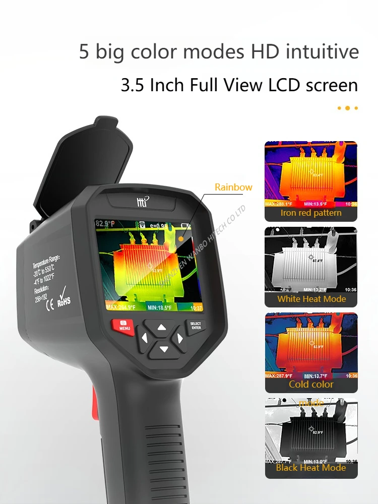 HTI Instrument HT-A10 Handheld Thermal Imaging For Laboratory Use Leak Detectio…