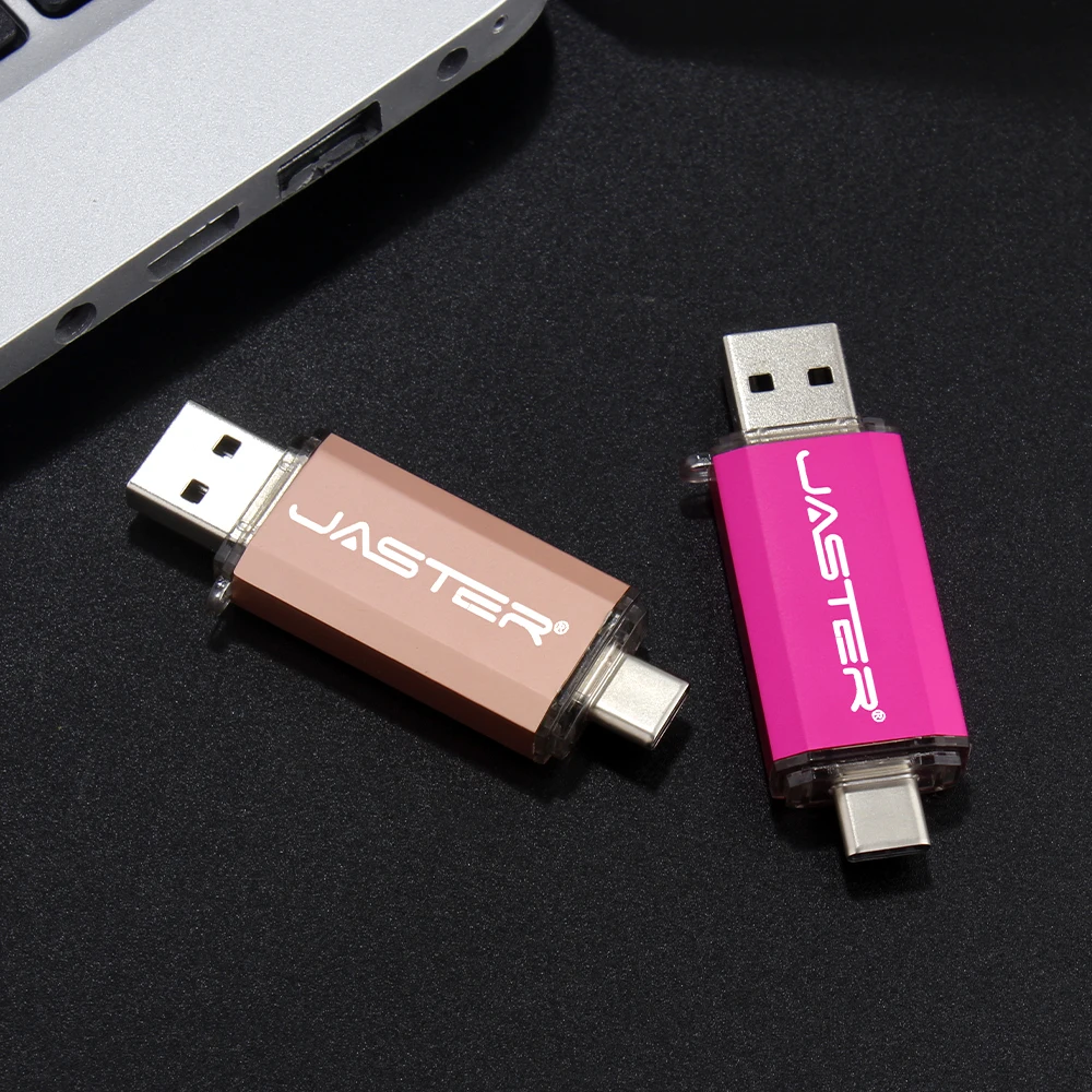 JASTER ペンドライブタイプ C OTG USB フラッシュドライブ 128 ギガバイト 64 ギガバイト 32 ギガバイト 16 ...