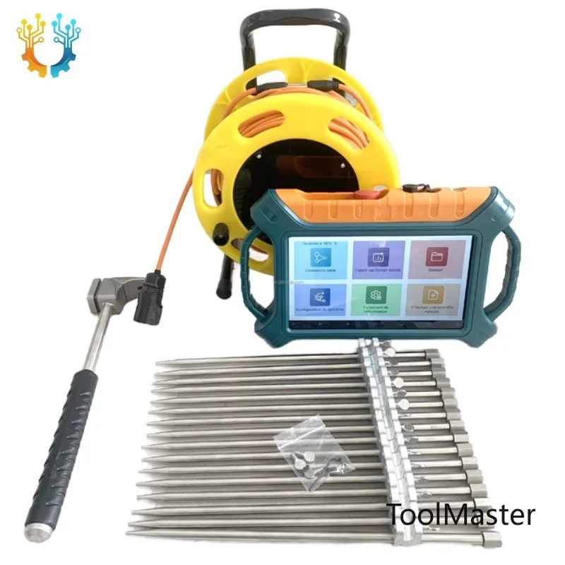 

【2026】 300m Underground Water Detector ABS Plastic IP68 Touchscreen Display 7 Inch IPS Wide-Angle 178 Visual Water Sensor 2-Year