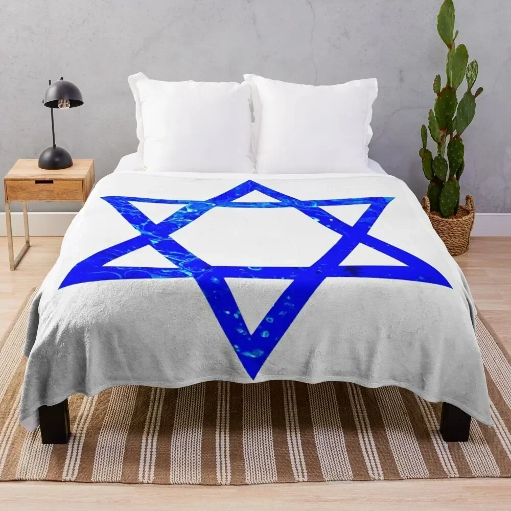 

Star Of David Throw Blanket Air Conditioner Soft Blanket for Office Home
