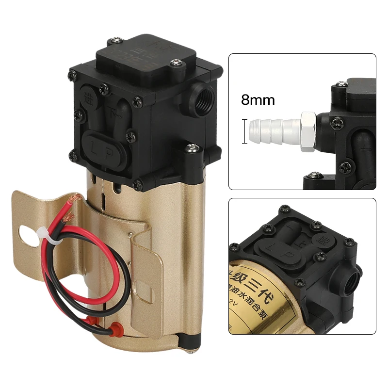 5L/min 12V DC Petrol Gasoline Pump Fuel Transfer Pumps For Gasoline Diesel Oil Water 12 Volt 24 V Industrial Grade