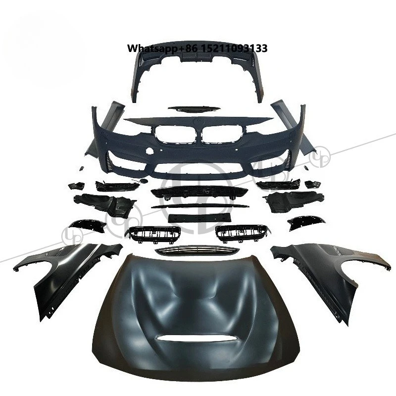 Great Quality for 3S F30 M3 BODYKIT with Bumper GTS Bonnet Parts PP Material Auto Car Parts