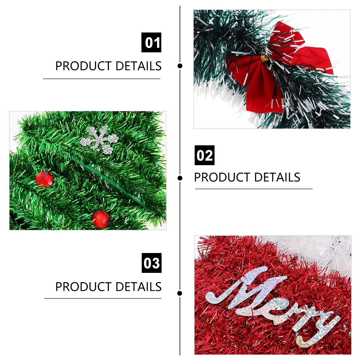 

Alasum 5pcs Christmas Tree Ornaments Door Hanger Wreath Candy Cane Pendant Latte Art Winter House Decor