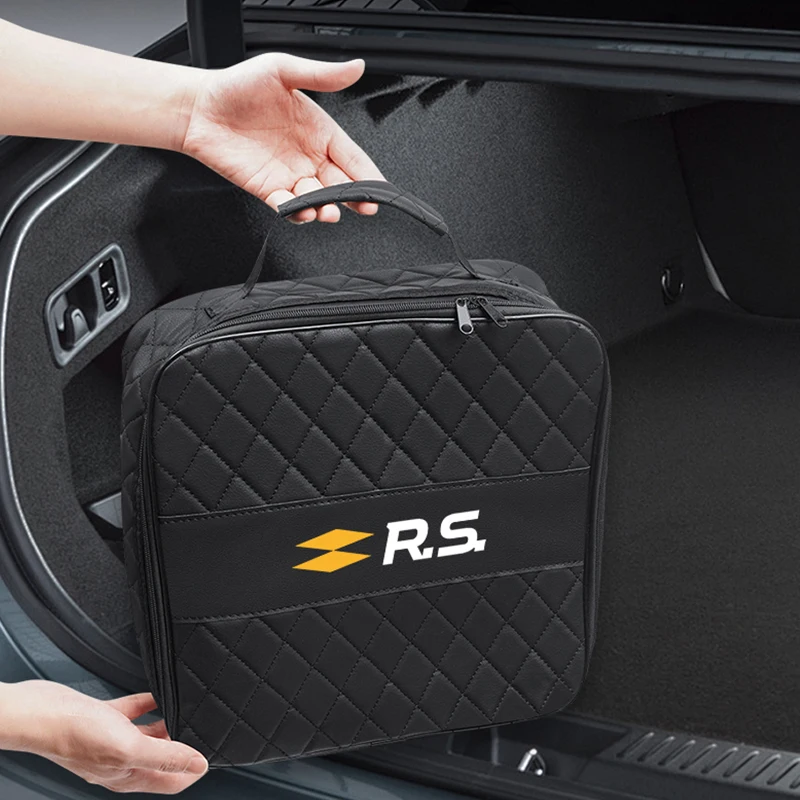 

NEV Car Charging Gun Storage Box Trunk Organizer Tool For Renault Megane Clio Kadjar Arkana Captur Line Logan Twingo Talisman RS