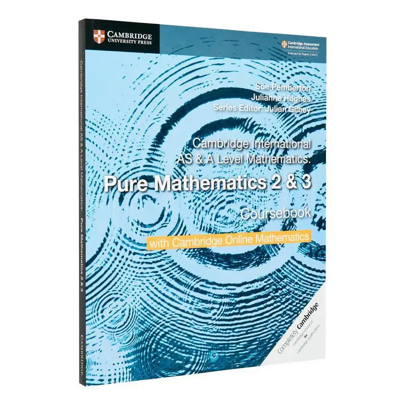 Cambridge International AS  A Level Mathematics Pure Mathematics 2 And 3 Coursebook With Cambridge Online Mathematics 2 Years