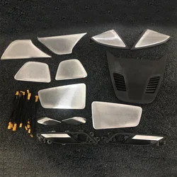 LED Cover Speaker For BMW G30 G31 5 Series Door Audio Tweeter Midrange Subwoofer Ambient Light & Diamond Cover