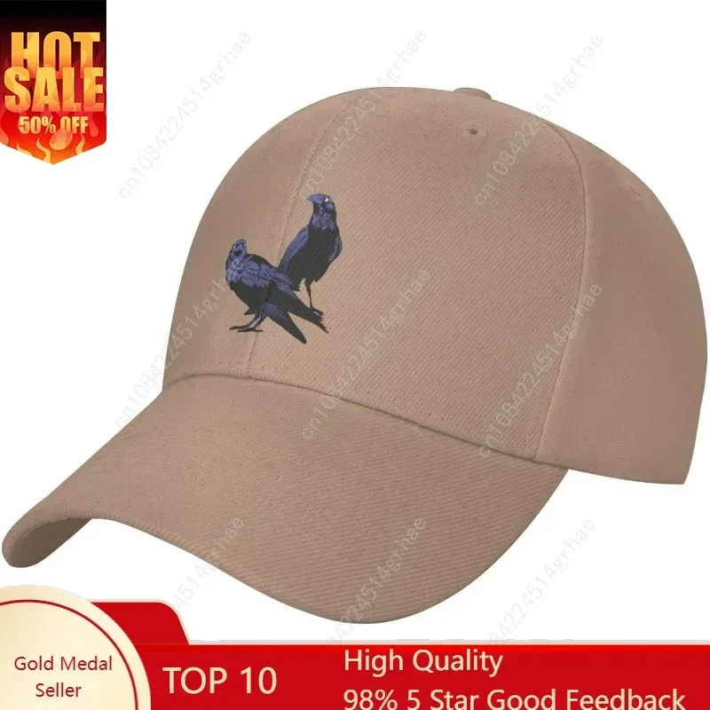 

Cute Crows Baseball Cap Women Men Hat Truck Driver Baseball Caps Adjustable Dad Hats