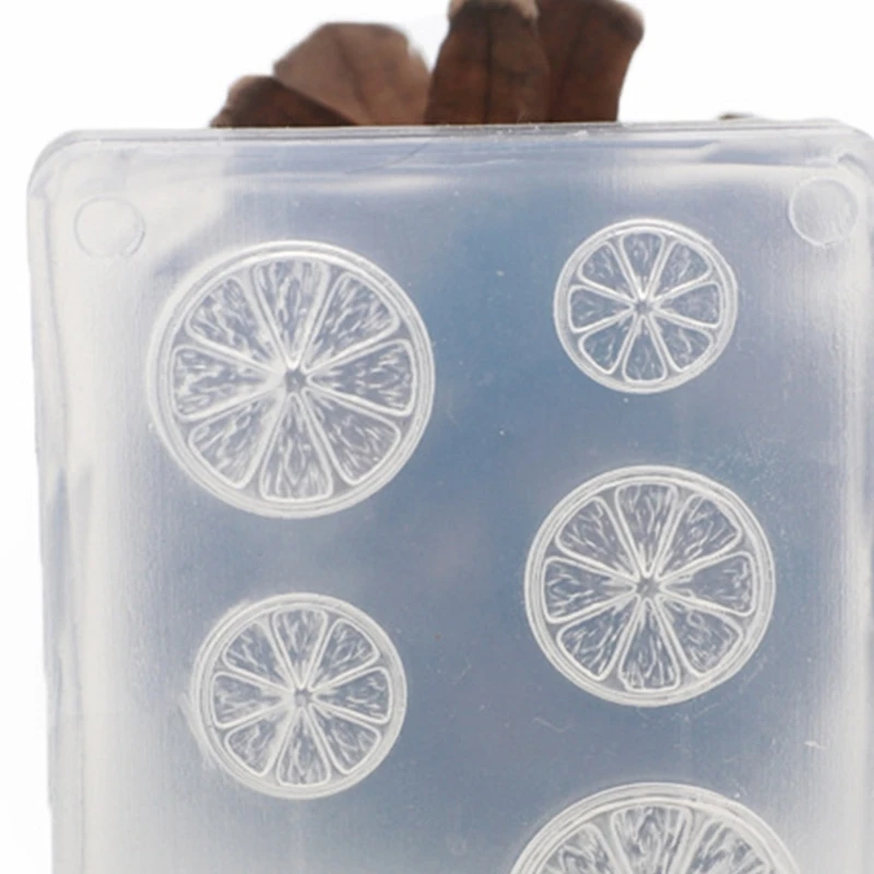 Transparent Lemon Slices Mold Silicone Epoxy Mold for Dried Flower Resin Crafts Dropship