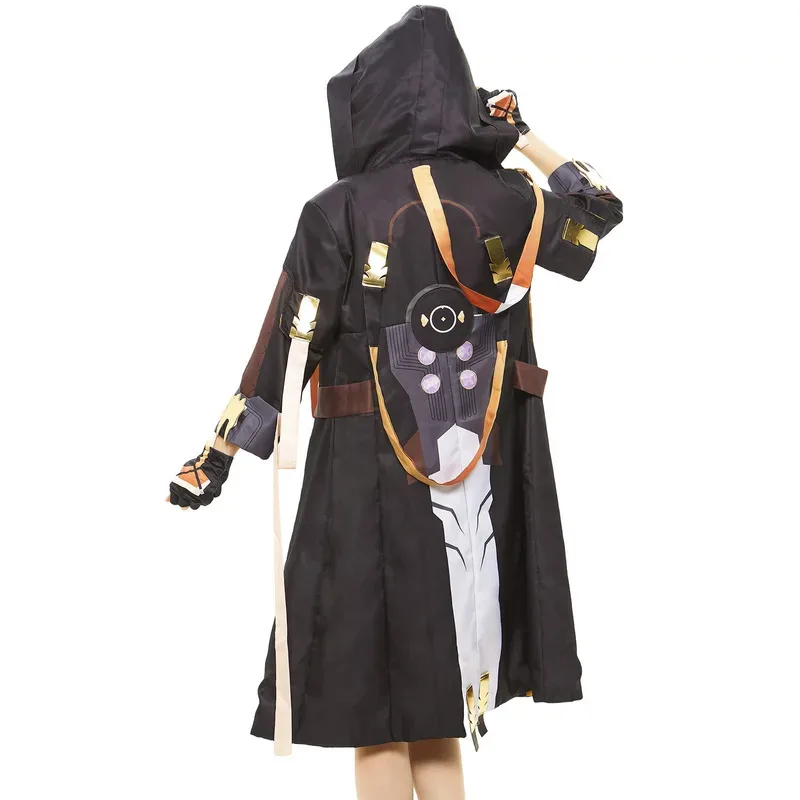 

Female Cosplay Costume Suit Fancy Dress Big Size Trailblazer Trench Outfit Wig for Comic Cons;3'v,6.h;8'