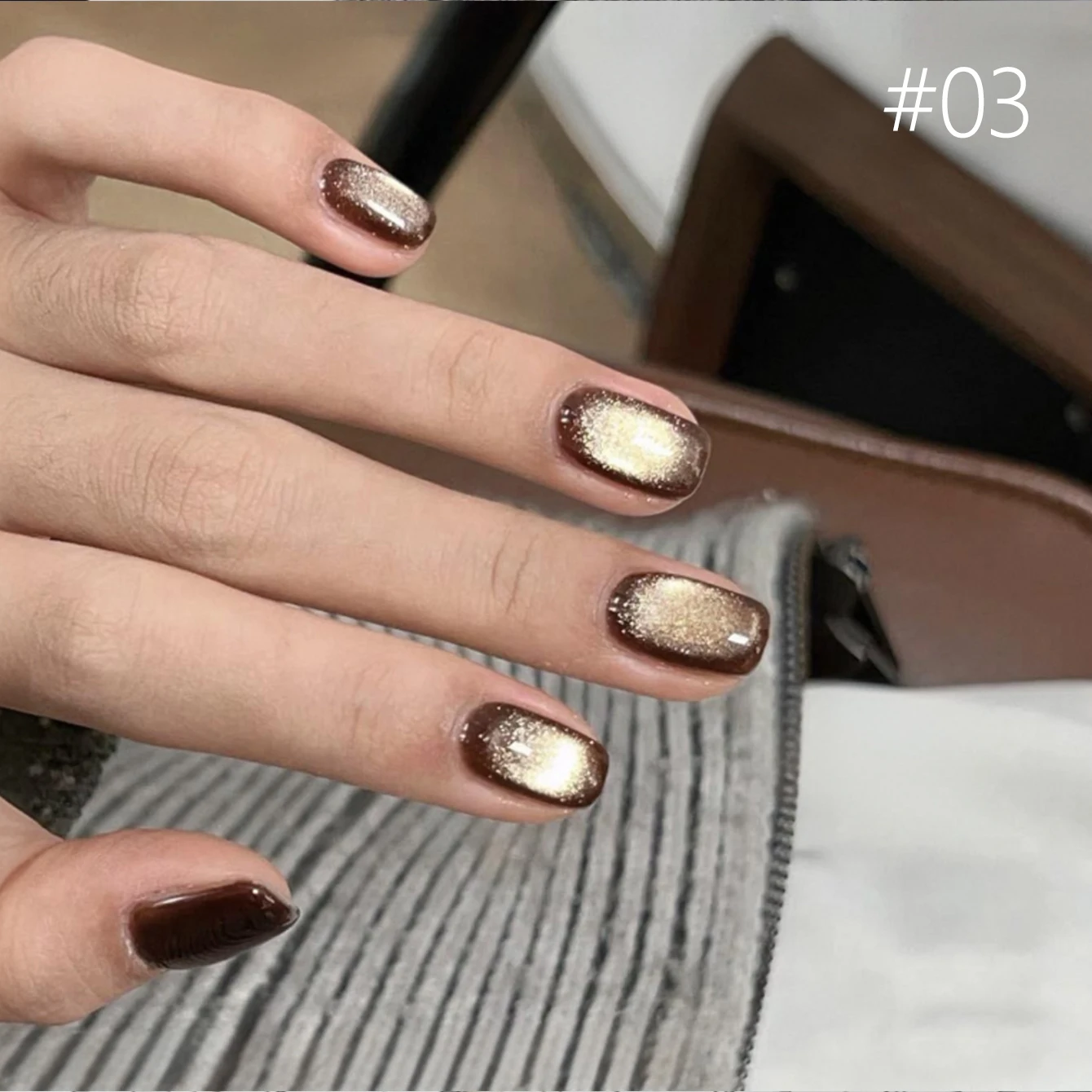 10ml 1個入り 茶室キャットアイ クリスマスネイルジェル ネイルアート 秋冬新作 コーヒーブラウンベース ブルーグリーン クリスマスネイルポリッシュジェル