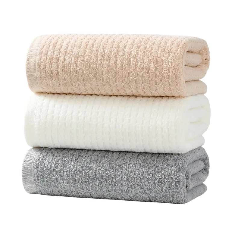 Long-Staple Cotton A-Grade Bath Extra-Thick Highly Absorbent Full-Body Wrap Towel 100% Cotton Soft Gentle Also Suitable