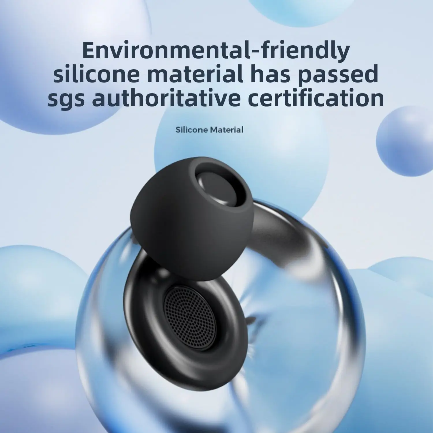 Bouchons d'oreille en Silicone pour dormir, Protection auditive, antibruit, bouchons d'oreille réutilisables pour le sommeil, la mise au point, les Concerts, le travail et l'étude