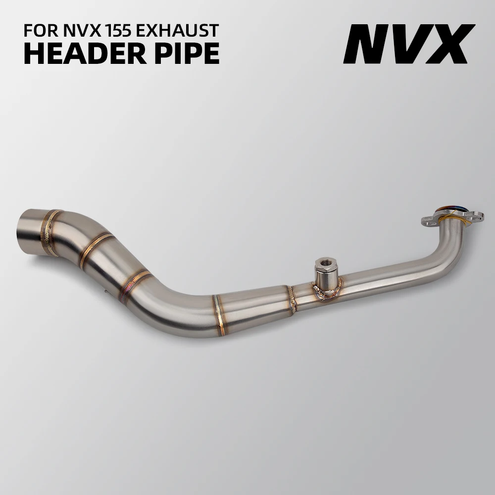 For Yamaha NVX/AEROX 155 NVX155 AEROX155 2020-2026 Motorcycle Exhaust Manifold Scooter Exhausts 51MM Interface Headers Line Pipe