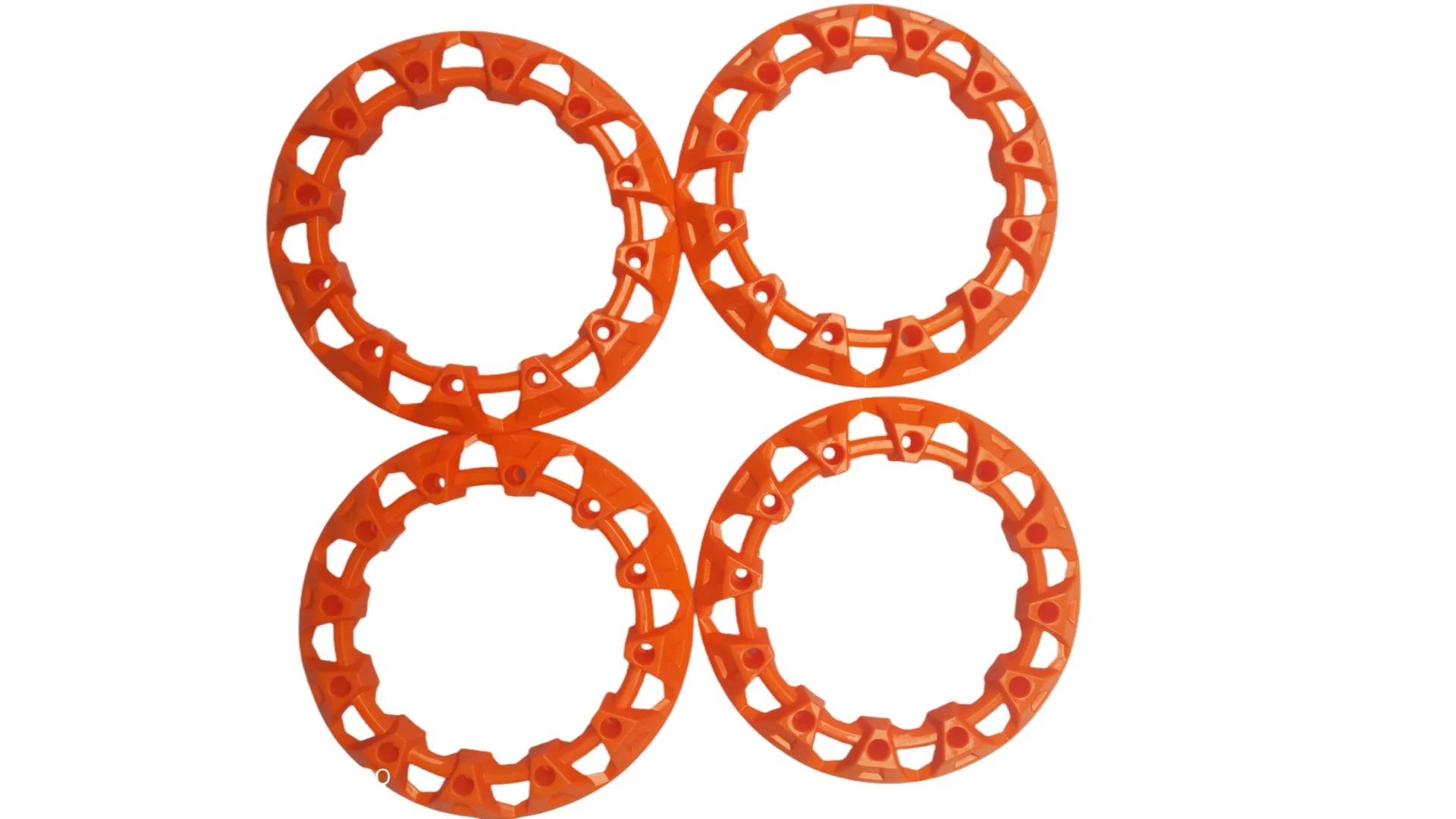 

Вездеход для телевизора, пляжный багги, аксессуары для модификации ступицы колеса, 8-дюймовое колесо, пластиковая крышка, цветная защитная крышка 4, оранжевый