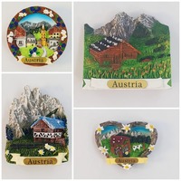 Austria Refrigerator Stickers Innsbruck Tyrol Travelling Souvenirs Alps Untersberg Fridge Magnets Home Decor Wedding Gifts