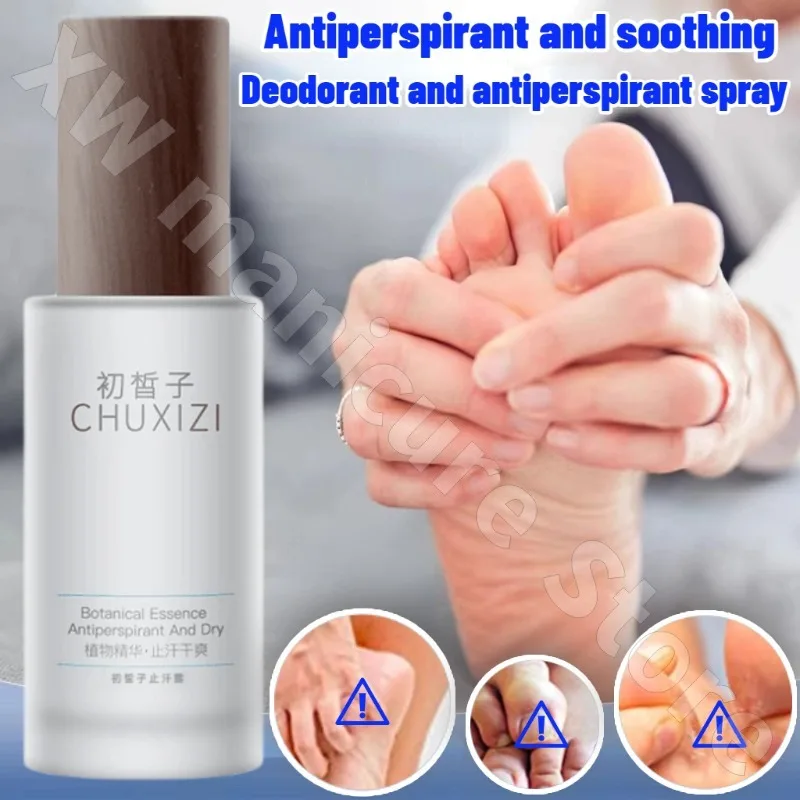 Skin Care Armpit Deodorizing Antiperspirant Spray Deodorizing Long-lasting Refreshing Foot Antiperspirant Eliminating Odor Spray