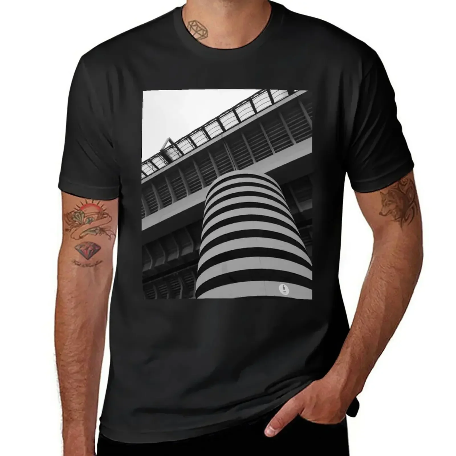 Column of the San Siro stadium - Giuseppe Meazza T-Shirt quick drying cute clothes aesthetic clothes mens graphic t-shirts anime