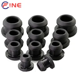 Siliconen Rubber Conische Snap-On Gat Plug Blanking End T-Type Plug Caps Seal Stopper Buis Inserts bung Stof 2.5-50.6Mm