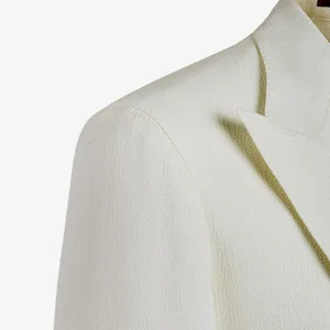 بدلات رسمية مخصصة للرجال زرين زفاف العريس سهرة سليم صالح أبيض أفضل 11 بدلة مصممة خصيصا للمبيعات - رقم 10