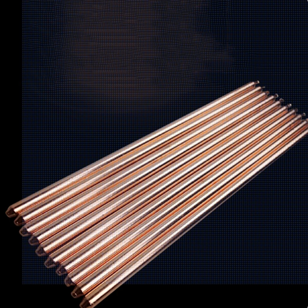أنبوب حراري نحاسي بقطر 6 مم - 50 مم/80 مم/120 مم/240 مم خيارات الطول CPU GPU حل التبريد أنبوب التوصيل الحراري