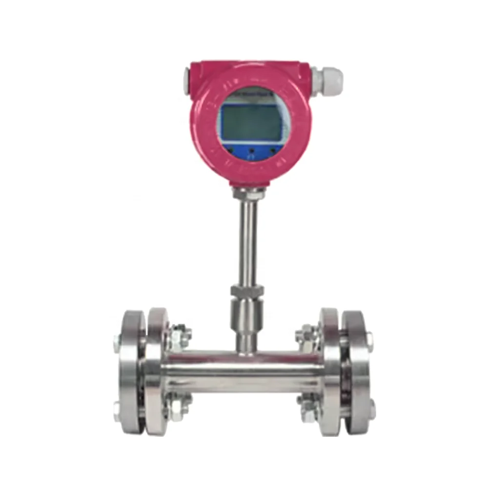 

OEM Pokcenser Intelligent Digital Thermal Mass Flow Meter Stainless Steel CO2 Nitrogen Ammonia LPG for Air Medium