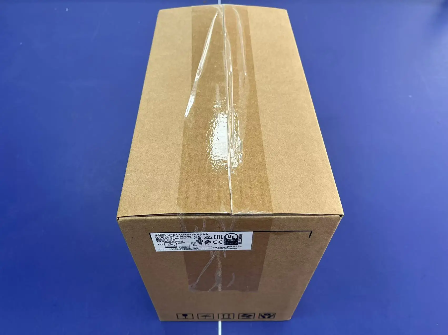 VFD MS300 سلسلة تردد العاكس VFD17AMS43ANSAA 10HP 7.5KW 480V 17A