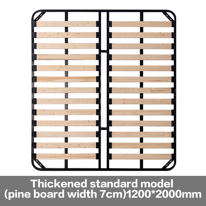 Rama rzędowa Rama łóżka Tatami Szyfrowany, odporny na wilgoć, cichy deska do łóżka Rama z litego drewna Smok Rama wspierająca Stalowa rama Składana