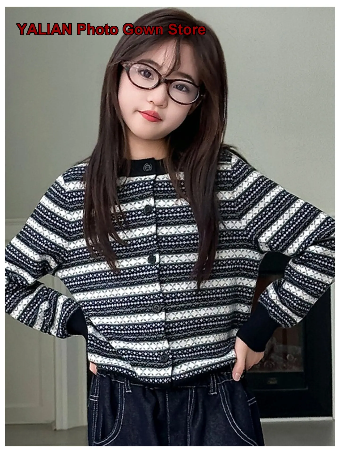Girls Autumn Jacket 2026 Early Autumn Knit Top Girls Spring Autumn Sweater Kids
