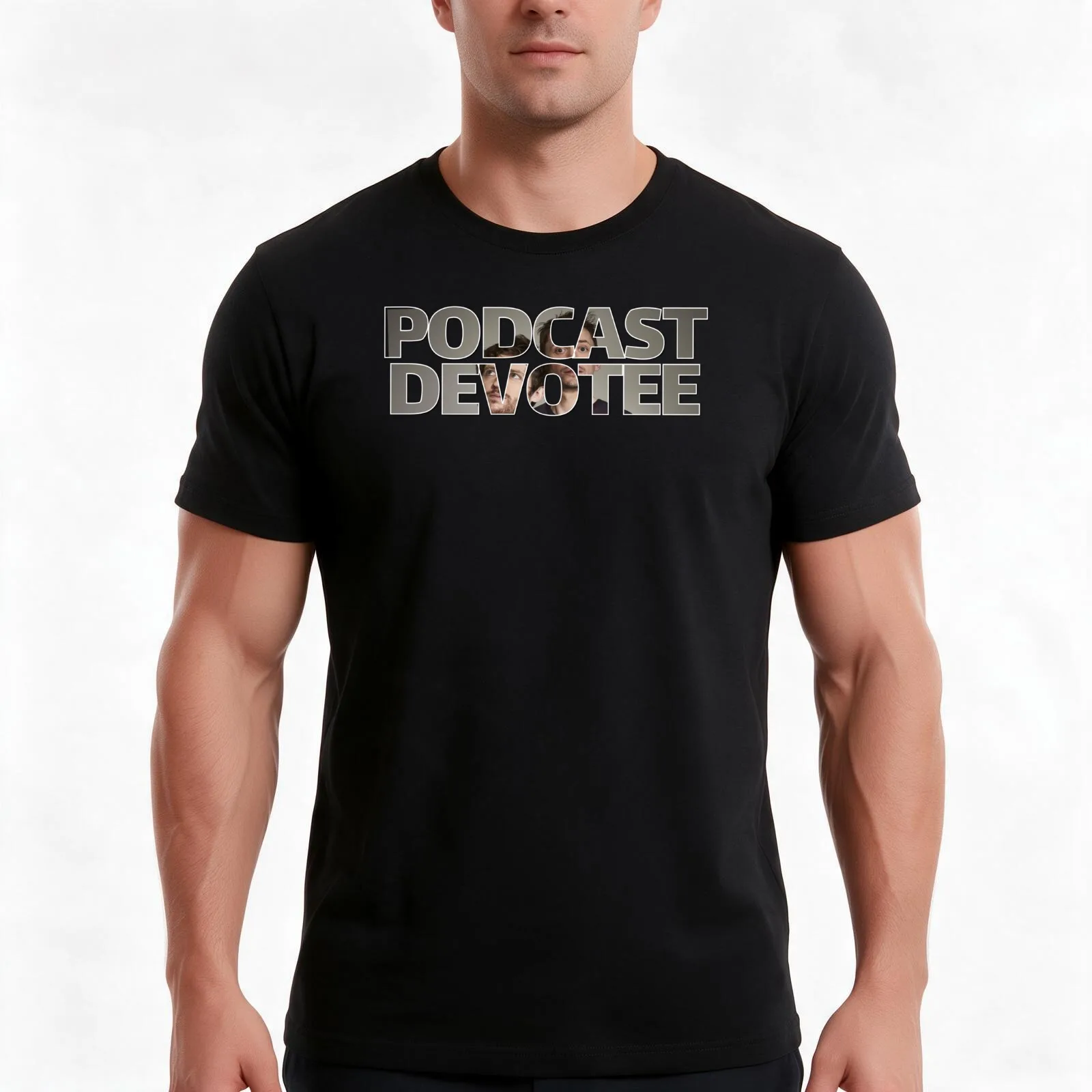PODCAST DEVOTEE - ELIS JAMES JOHN ROBINS PCD T-Shirt Summer Casual Cotton Tee Oversized Streetwear Tops Vintage Graphic Print
