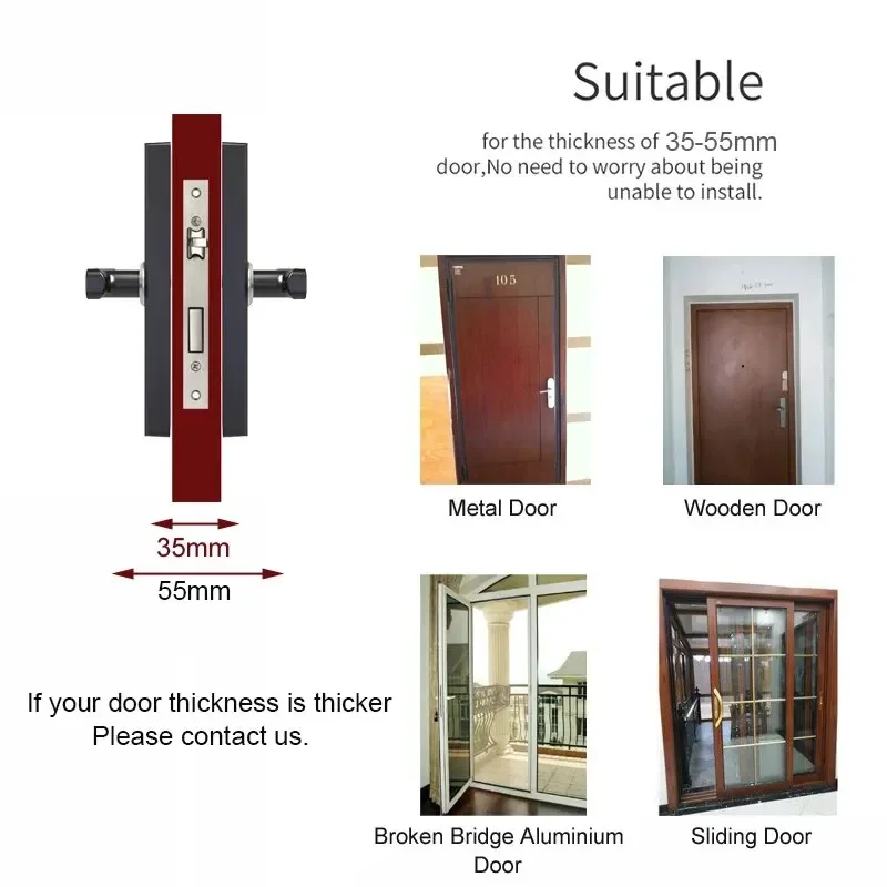 Factory Direct 2026 Fingerprint Digital Password 13.56mhz Electronic Lock Keyless Access Type C USB Smart Home Intelligence H4