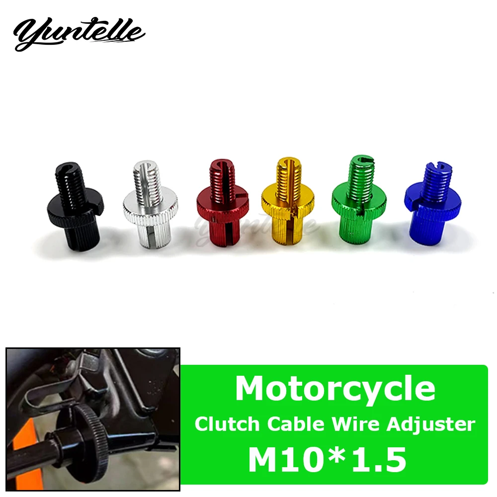 

Clutch Cable Wire Adjuster Screw For KAWASAKI Z750 Z800 Z1000 Z1000SX VERSYS 1000 ZZR400 ZZR600 Motorcycle Accessories M10*1.5