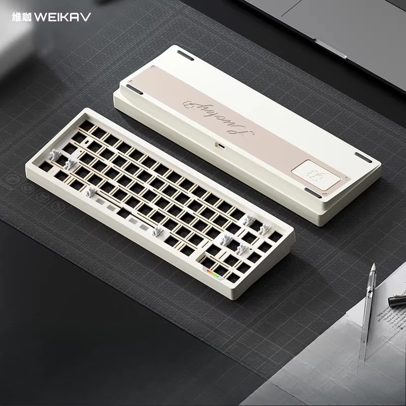 WEIKAV Lucky65 V3 Mechanical Keyboard Wireless Tri-mode Gasket Hot