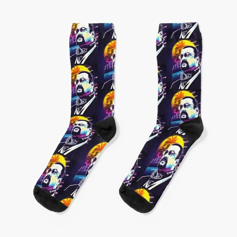 

Steven Seagal Socks football Soccer cute funny gifts Socks For Women Men's